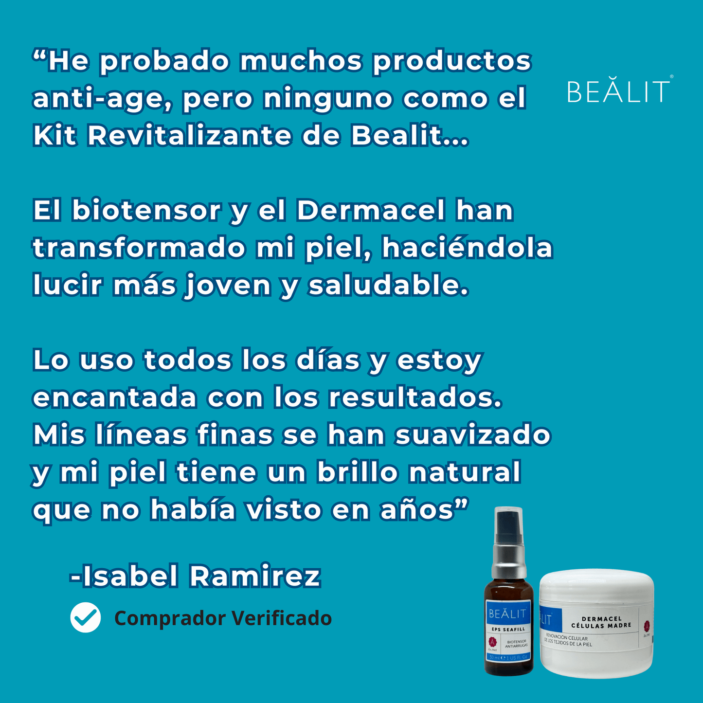 Revitalizante Esencial Anti - Age - Bealit