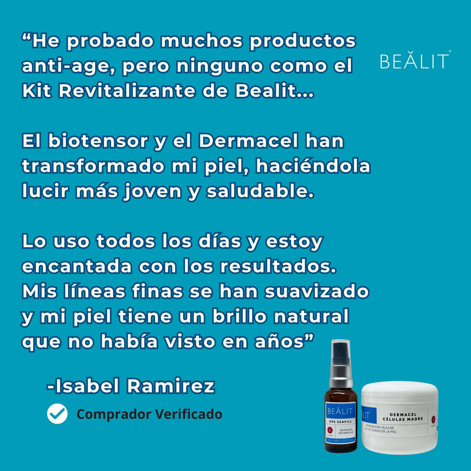 Revitalizante Esencial Anti - Age - Bealit